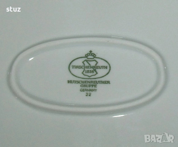 Немски порцеланови плата, овали, 2 размера, снимка 8 - Чинии - 50929305