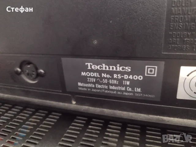 TECHNICS RS-D400, снимка 4 - Декове - 47475182