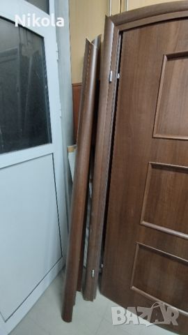 Портална врата , двукрила с каса  плътна  за отвор 190/210, снимка 8 - Дограми - 45320257