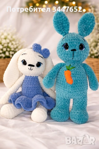 Ръчно плетени играчки / амигуруми, снимка 4 - Плюшени играчки - 54041645