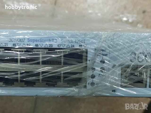 3Com switch 48+2 port, 50 портов суич 1U, снимка 6 - Суичове - 49307651