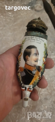 Уникална наградна немска военна лула, снимка 17 - Антикварни и старинни предмети - 52357267