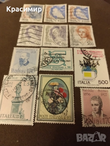 Пощенски марки Италия , снимка 4 - Филателия - 51695341