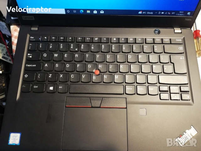 Бизнес лаптоп Lenovo ThinkPad T490S i5x1.60GHz-8RAM-200ssd 8-gen, снимка 12 - Лаптопи за работа - 52688490