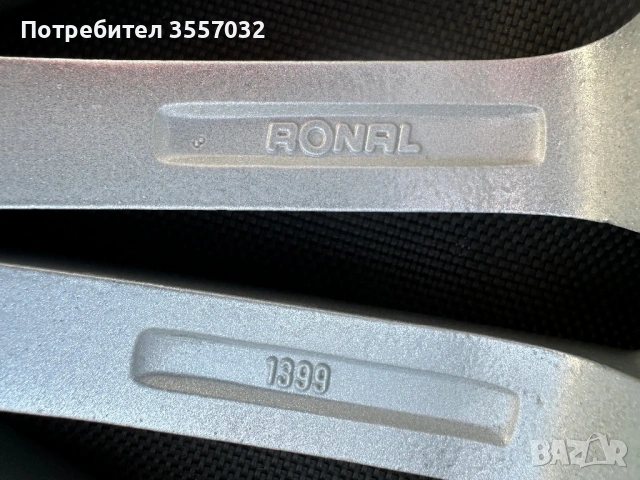 Оригинални джанти VW Zolder 18" 5x112 (Golf R32) – ТОП състояние, след боя!, снимка 7 - Гуми и джанти - 53759533