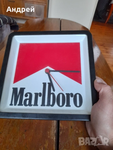 Стар часовник Marlboro #3, снимка 2 - Други ценни предмети - 54009214