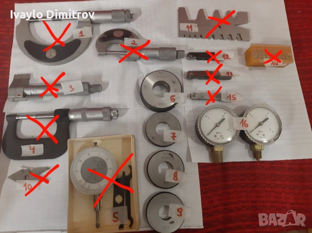 Измервателни инструменти, снимка 3 - Шублери - 51152886