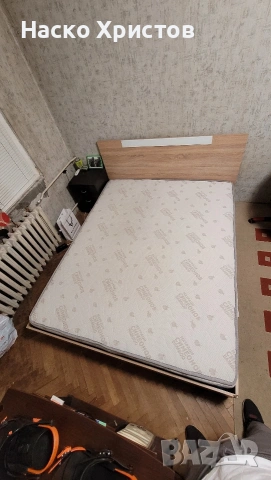 Спалня с матрак с повдигащ механизъм 160/200, снимка 3 - Спални и легла - 53110764