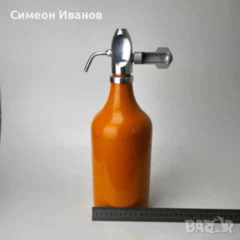 Стар съветски алуминиев сифон за газирана вода #6052, снимка 8 - Антикварни и старинни предмети - 50836313