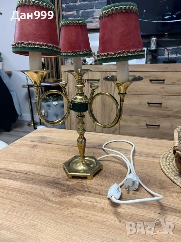 Винтидж френска настолна лампа