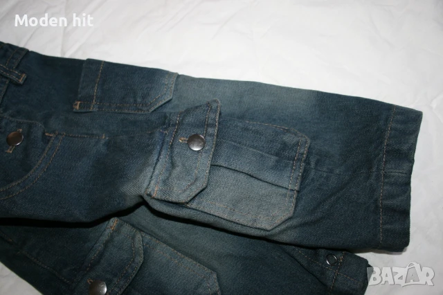 NKD - нов /с етикет/ дънков гащеризон за момче, размер 6-9 м., снимка 9 - Бебешки гащеризони - 50753704