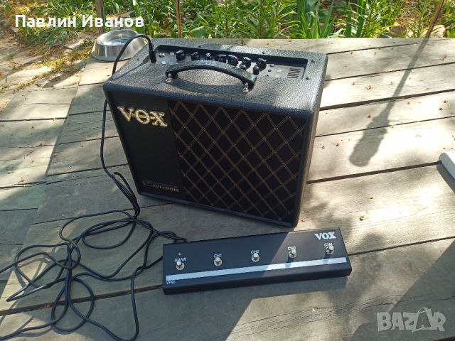 Китарно кубе Vox vt20x -Бартер за електро акустична китара  , снимка 1 - Китари - 45456659