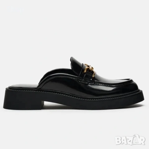 Мокасини с метален детайл на Zara, снимка 2 - Дамски елегантни обувки - 53905191
