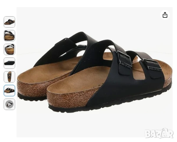 чехли / сандали Birkenstock Arizona Birko-Flor номер 43, снимка 2 - Мъжки чехли - 50750450