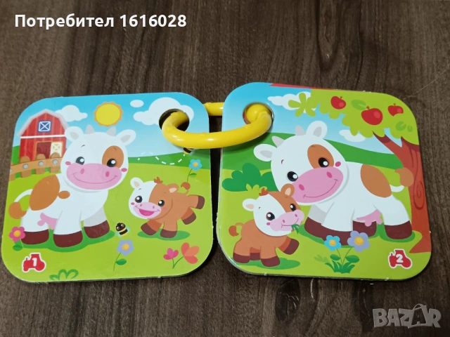 CLEMENTONI SOFT Clemmy Конструктор 10ч. Животни от фермата с книжка, снимка 12 - Образователни игри - 53939925