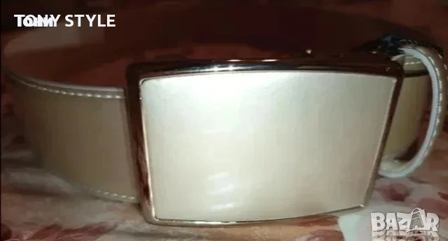 ANTHONY CROWN Оригинал Нов Автоматичен Дамски Колан Изцяло от Естествена Кожа 115см, снимка 3 - Колани - 51644766