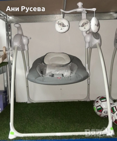 Електрическа люлка шезлонг, снимка 9 - Детски люлки - 53298858