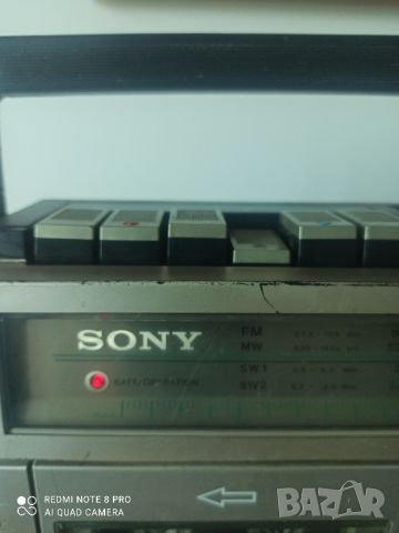 SONY CFM- 31S, снимка 2 - Радиокасетофони, транзистори - 46173826