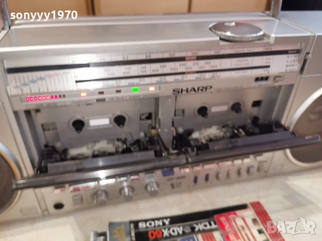 SHARP GF-500H MADE IN JAPAN 1204260930LCHERY1, снимка 5 - Радиокасетофони, транзистори - 54170562