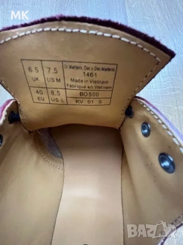 Продавам обувки Dr. Martens 1461 - 40 номер, снимка 5 - Дамски елегантни обувки - 53784206