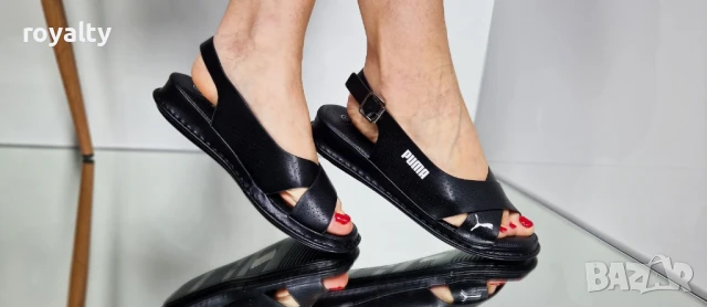 Puma бели дамски сандали , снимка 4 - Сандали - 51241340