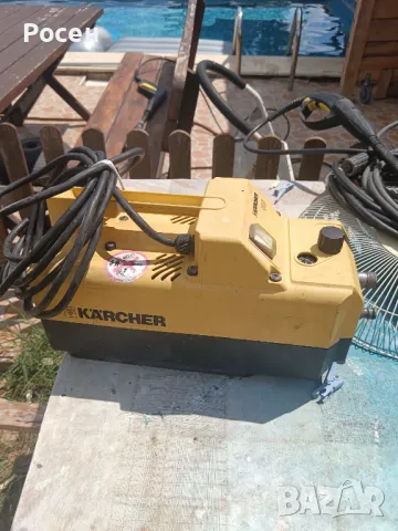 водоструйка Karcher 595 метална глава, снимка 2 - Парочистачки и Водоструйки - 46873843