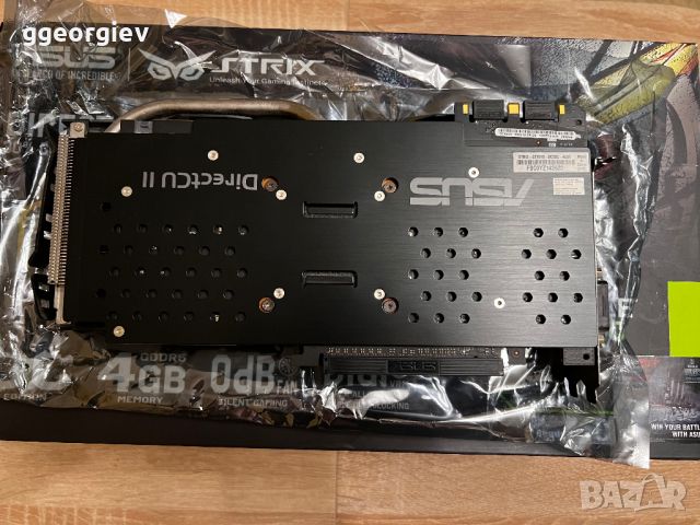 Продавам видео карта ASUS GTX 970 STRIX, снимка 3 - Видеокарти - 46141810