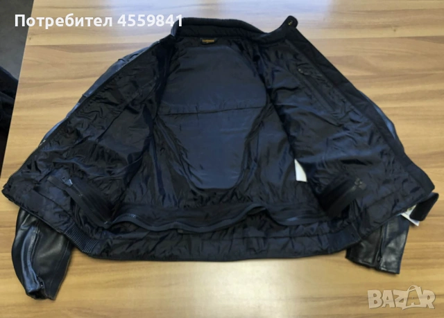 Чисто ново кожено мото яке Revenger Revel 58 с протектори, снимка 3 - Аксесоари и консумативи - 51396673
