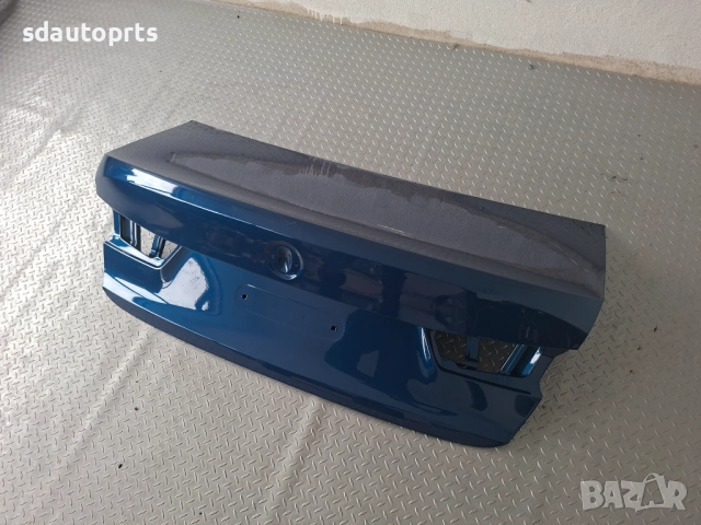 Като Нов Оригинален Заден Капак Багажник BMW G20 Син, БМВ Г20, снимка 3 - Части - 54108648