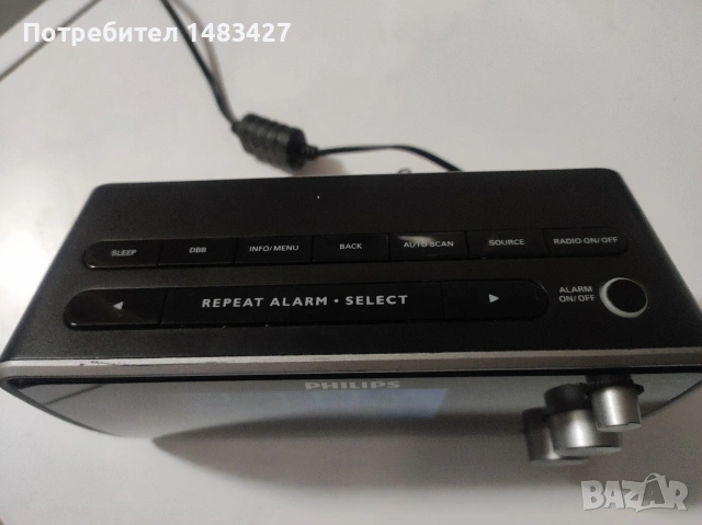Радио часовник Philips., снимка 4 - Радиокасетофони, транзистори - 53830033