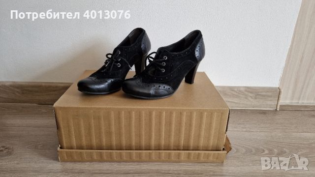 Дамски обувки на ток от естествена кожа 36 но. / Дамски обувки Ballys 36 но., снимка 1 - Дамски обувки на ток - 45708204