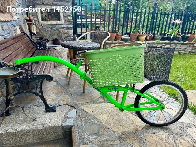 Алуминиево велосипедно ремарке