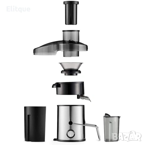 Иновативна Сокоизстисквачка 1L контейнер за пулп 0,5L кана за сок LJE-2205, 2 години гаранция, снимка 3 - Други - 53270909