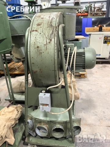 Аспирация с два чувала мот 3 кв 4000 кубика вх на засмукване 250 мм, снимка 4 - Други машини и части - 51996990