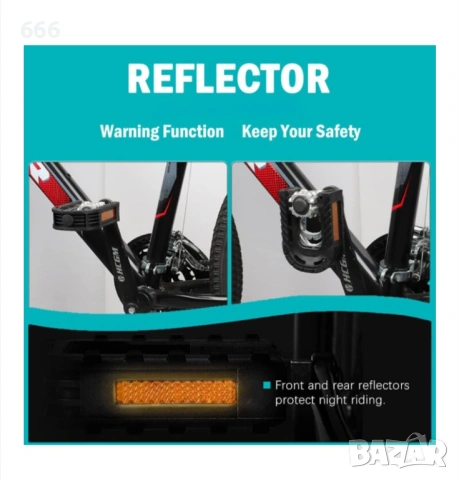 Сгъваеми велосипедни педали от алуминиева сплав, плосък дизайн, неплъзгащи се, черен цвят, , снимка 5 - Части за велосипеди - 54083764