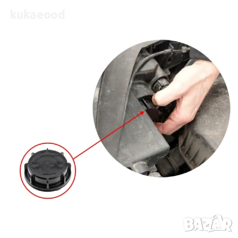 Капачка за фар Hyundai Veloster, снимка 6 - Части - 54062367