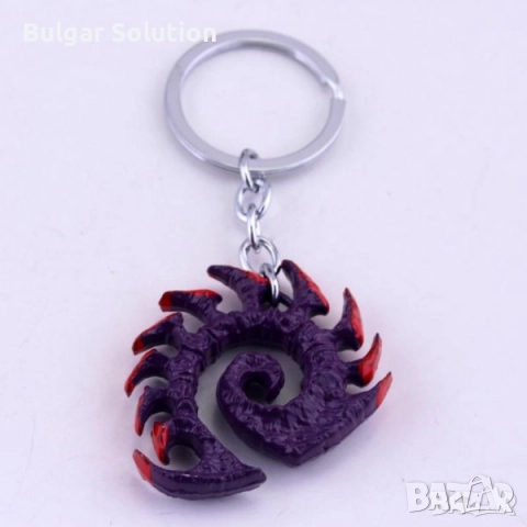 StarCraft II Zerg Logo (Логото на раса Зерг) ключодържател, снимка 7 - Други - 52284095