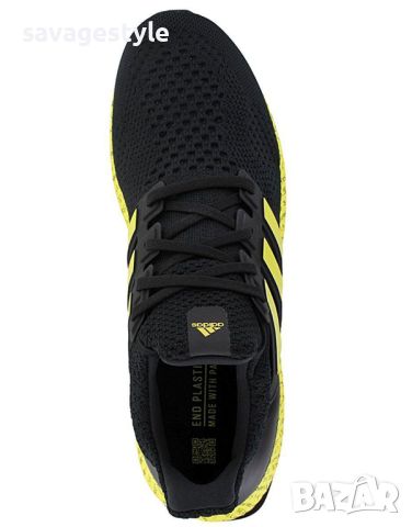 Мъжки маратонки ADIDAS Sportswear Ultraboost 5.0 Dna Running Shoes Black/Yellow, снимка 5 - Маратонки - 46321725