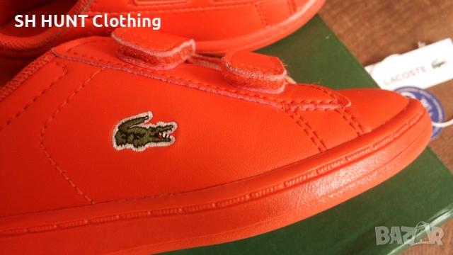 LACOSTE Carnaby Evo5 размер EUR 23 детски обувки 52-13-S, снимка 4 - Детски маратонки - 53047316