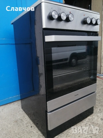 Свободно стояща печка Hanseatic иноксова 50 см , снимка 4 - Печки, фурни - 53283743