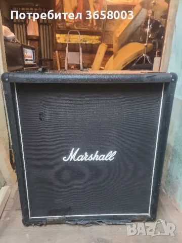 Marshall Oversized 4x12 китарен кабинет с Marshall Vintage говорители , снимка 1 - Китари - 46819966