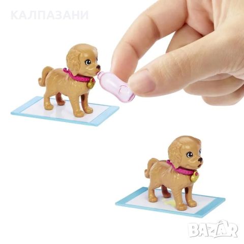 Кукла Barbie® - Осиновителка на 2 кученца Pup Adoption™  HKD86, снимка 6 - Кукли - 45875361