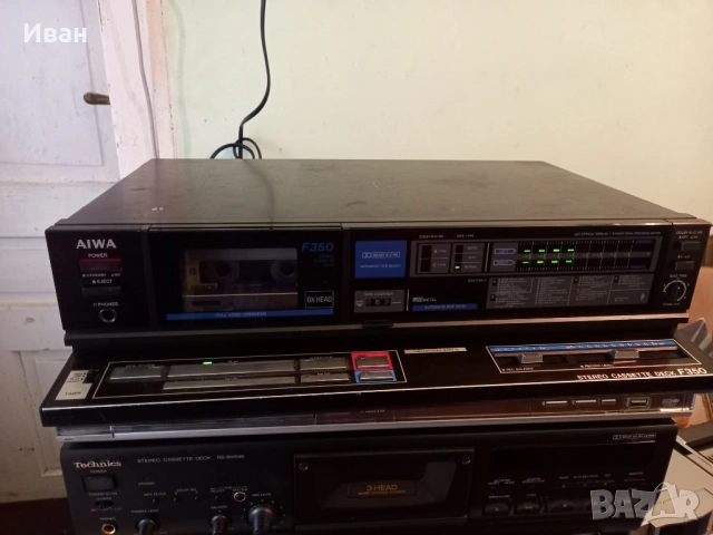 касетен дек  AIWA AD-F 350E , снимка 5 - Декове - 54013874