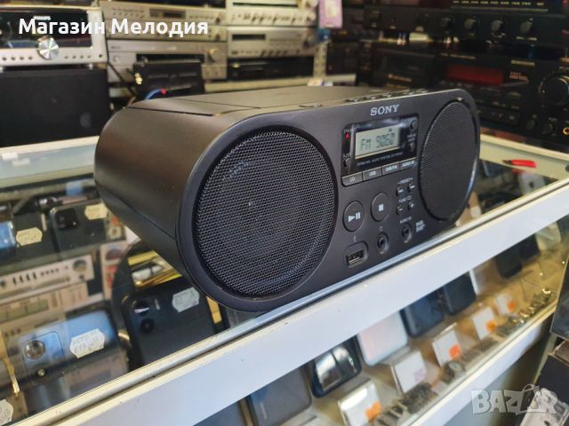 Personal Audio System SONY ZS-PS55B Има радио, диск, usb и aux. В отлично техническо и визуално съст, снимка 10 - Радиокасетофони, транзистори - 46658524