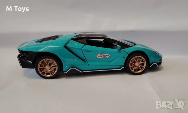 Метален спортен модел 1:24 със звук и светлина!, снимка 3 - Коли, камиони, мотори, писти - 50923011