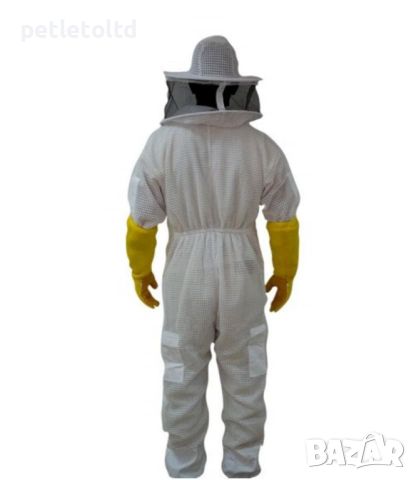 Професионален пчеларски защитен гащеризон ПРОХЛАДА ПАКИСТАН изработен от трипластова дишаща материя, снимка 4 - За пчели - 46021370