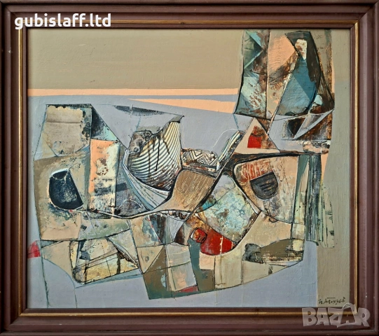 Картина "Композиция", худ. Илия Тончев