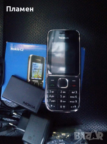 Мобилен телефон gsm нокиа Nokia C2-01 2/3G, radio 3,2 mpx, Bluetooth Black