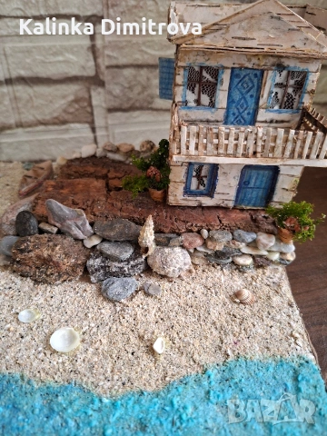 Лято на морският бряг-ръчна изработка., снимка 13 - Декорация за дома - 53173929