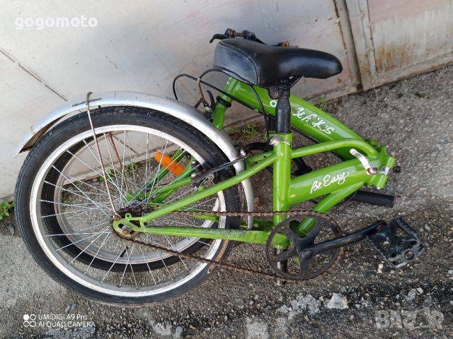 Сгъваемо колело, тип Балканче, пони, чопър, ретро ДВОЙНО сгъваем велосипед, снимка 12 - Велосипеди - 45250529